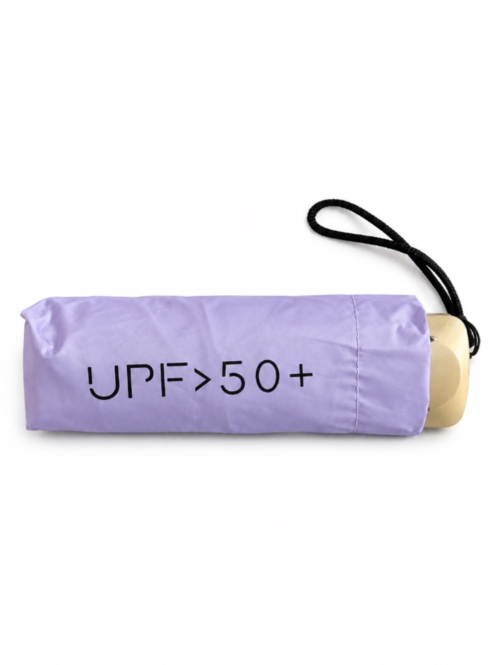 NWOT UPF 50+ Compact Travel Umbrella Purple UV Sun Protection Portable
